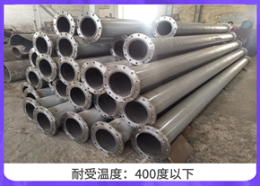 襯膠管道耐受溫度在什么范圍內(nèi)？[江河]